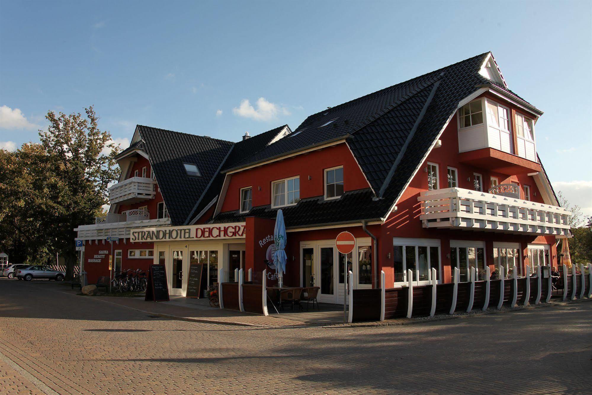 Strandhotel Deichgraf 格拉尔-米里茨 外观 照片